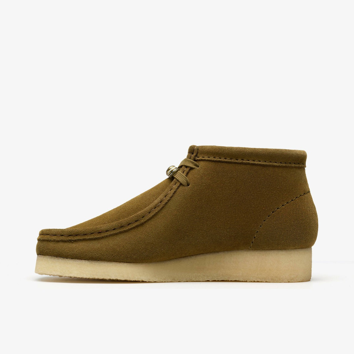 Clarks Latest / Wallabee Boot Green Suede