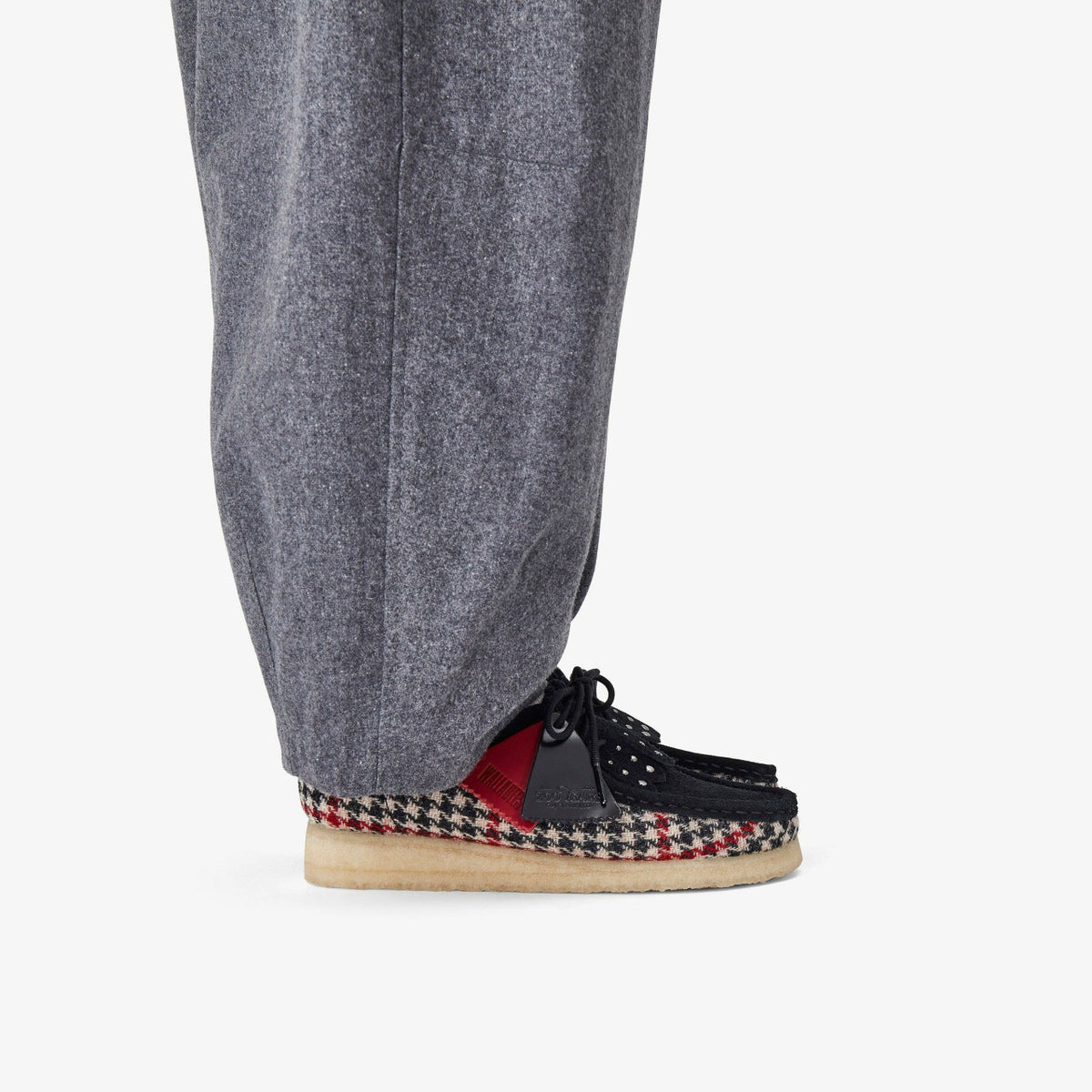 Clarks Classic / Wallabee Black Tweed Combination