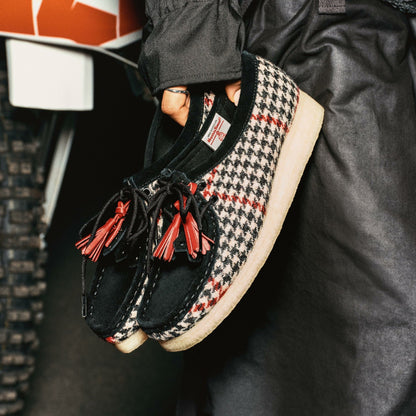 Clarks Classic / Wallabee Black Tweed Combination