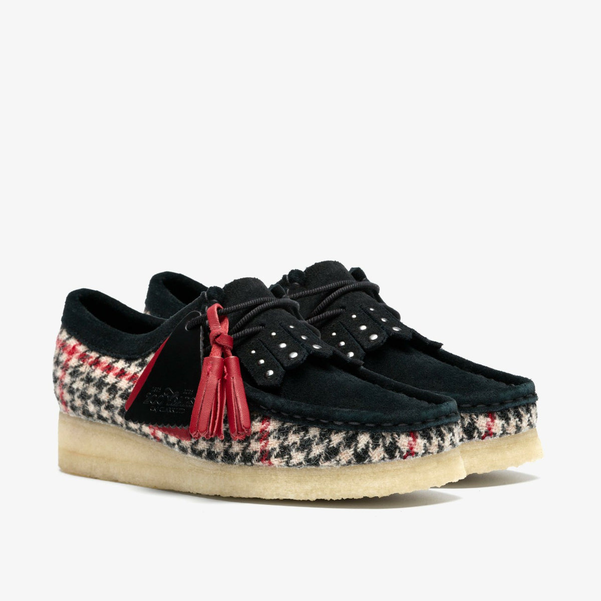 Clarks Classic / Wallabee Black Tweed Combination