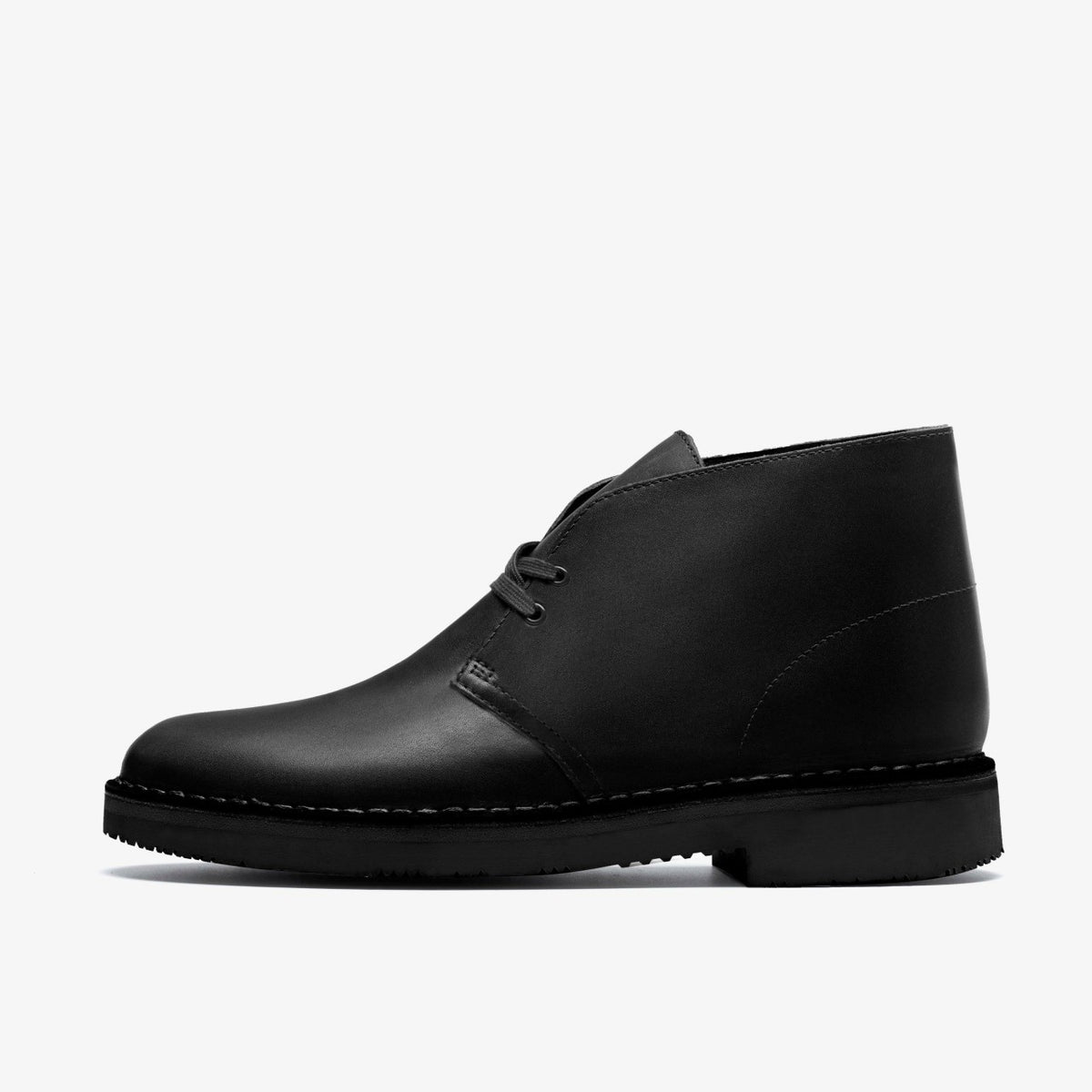 Clarks Sale / Desert Boot GORE-TEX Black Leather