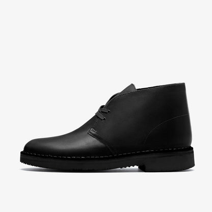Clarks Sale / Desert Boot GORE-TEX Black Leather