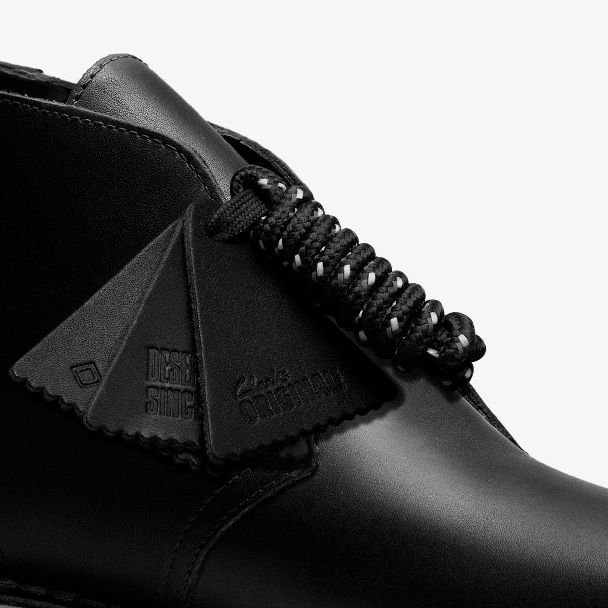 Clarks Sale / Desert Boot GORE-TEX Black Leather