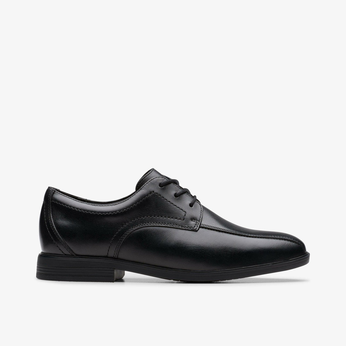 Clarks Great Value / Jonwin Loop Youth Black Leather