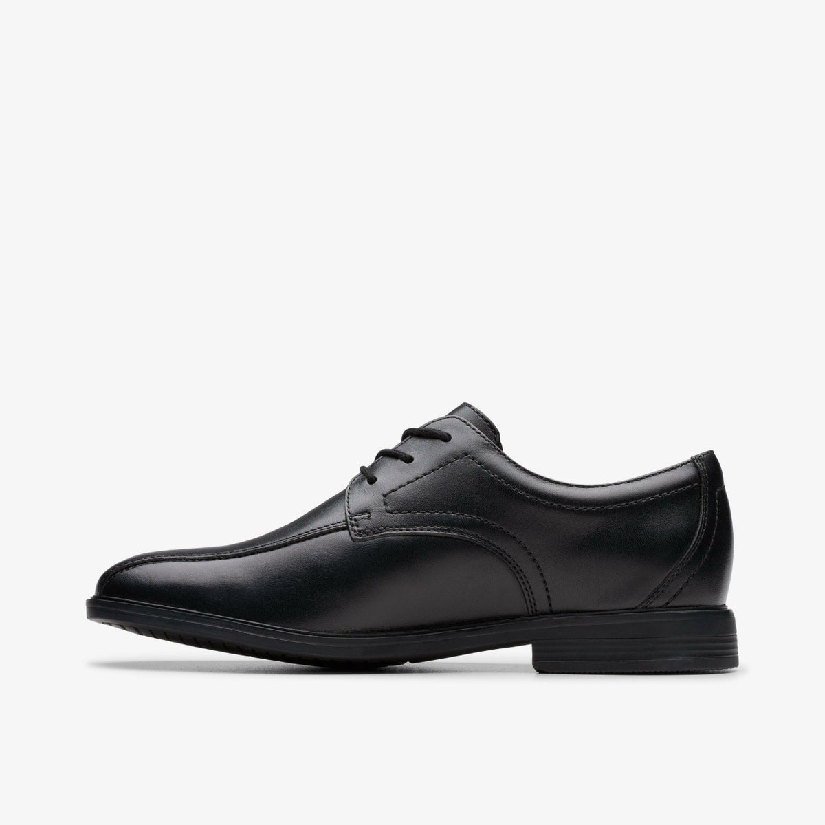Clarks Great Value / Jonwin Loop Youth Black Leather