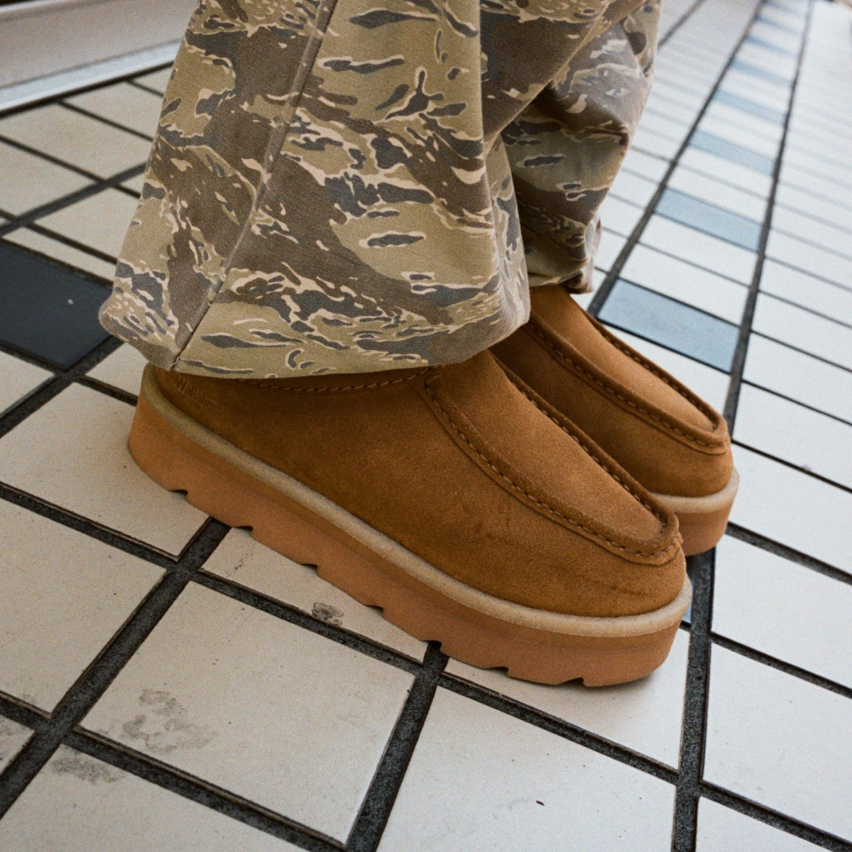 Clarks Hot Sale / Meare Mule Caramel Warmlined
