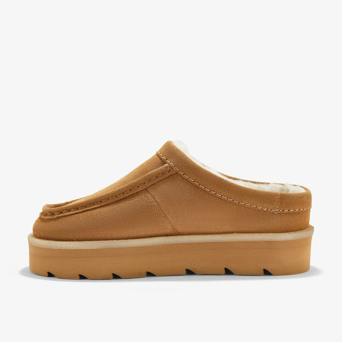 Clarks Hot Sale / Meare Mule Caramel Warmlined