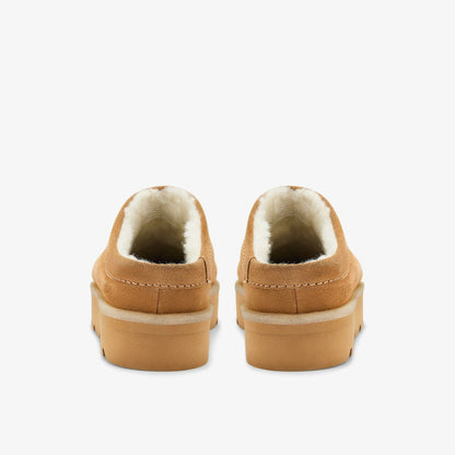 Clarks Hot Sale / Meare Mule Caramel Warmlined