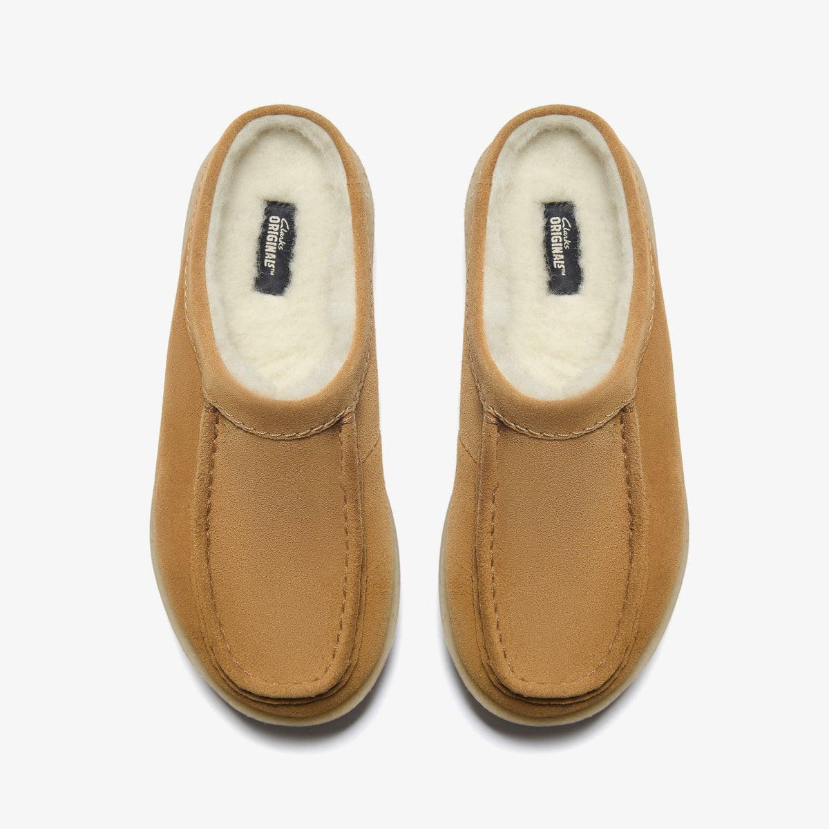 Clarks Hot Sale / Meare Mule Caramel Warmlined