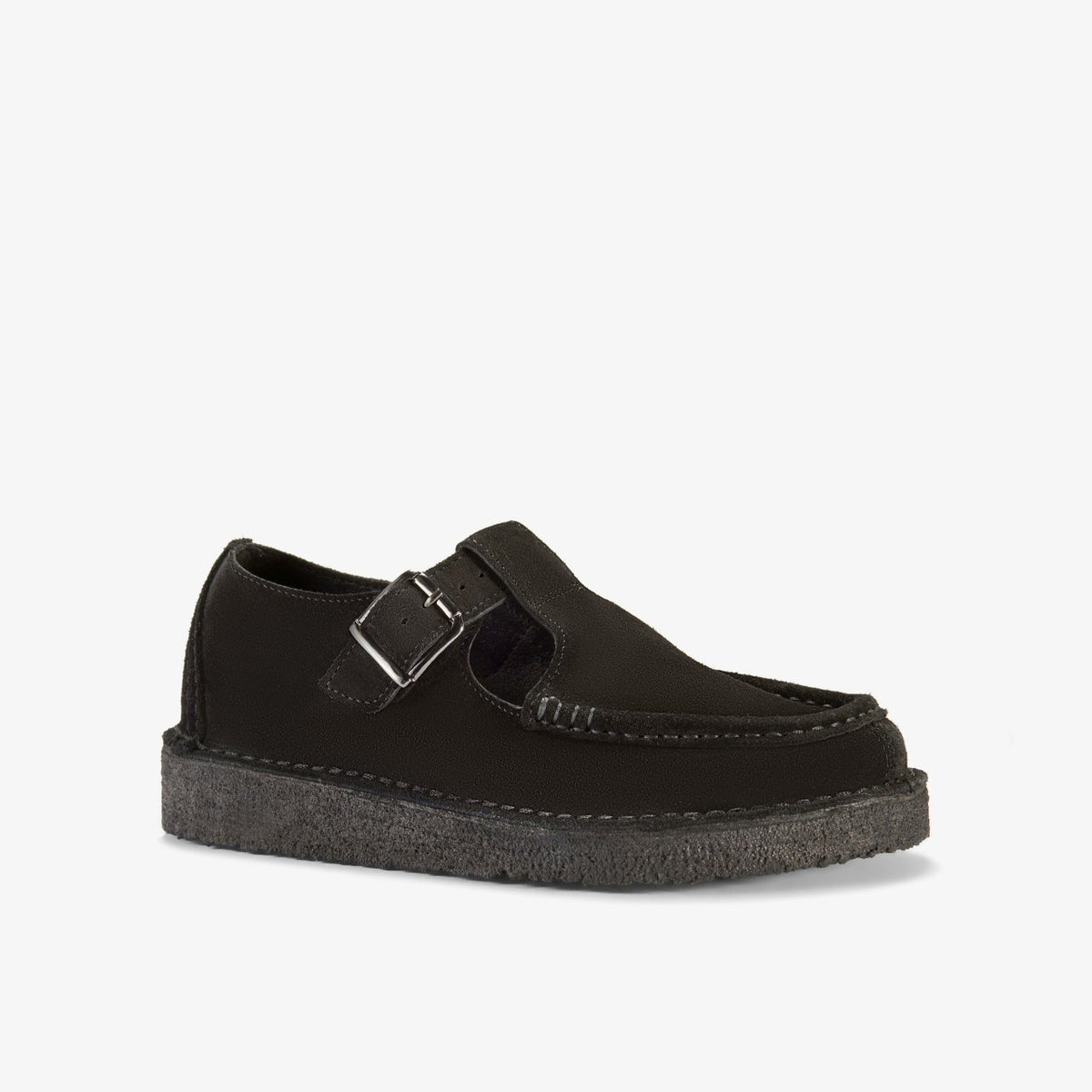Clarks Discount / Nomad T Bar Black Suede