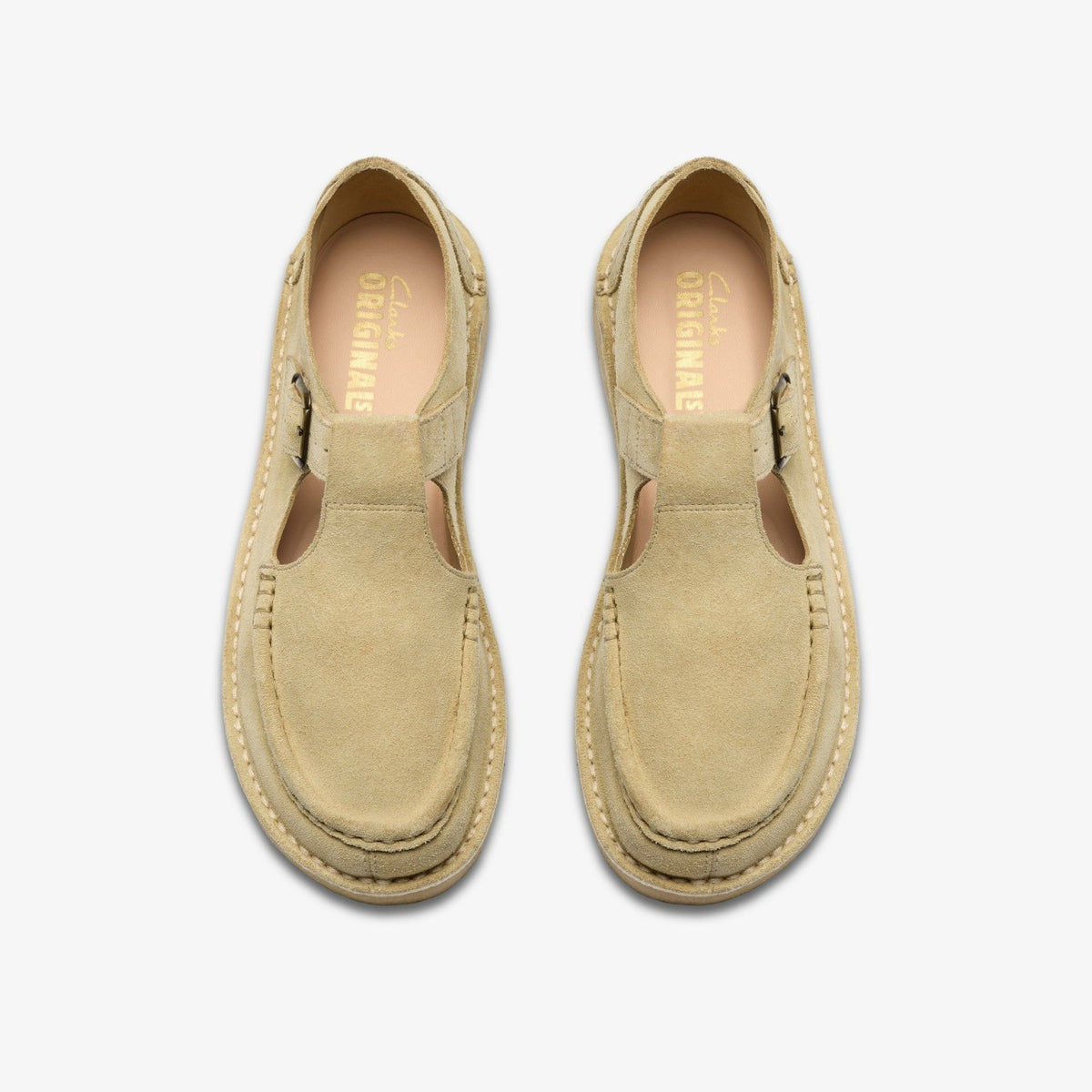 Clarks Quality / Nomad T Bar Maple Suede