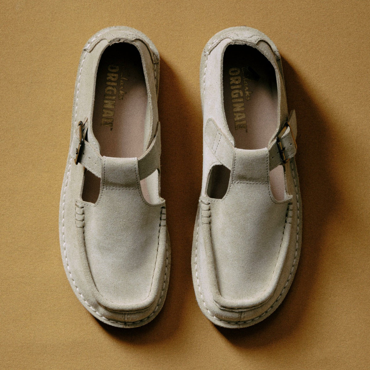 Clarks Quality / Nomad T Bar Maple Suede