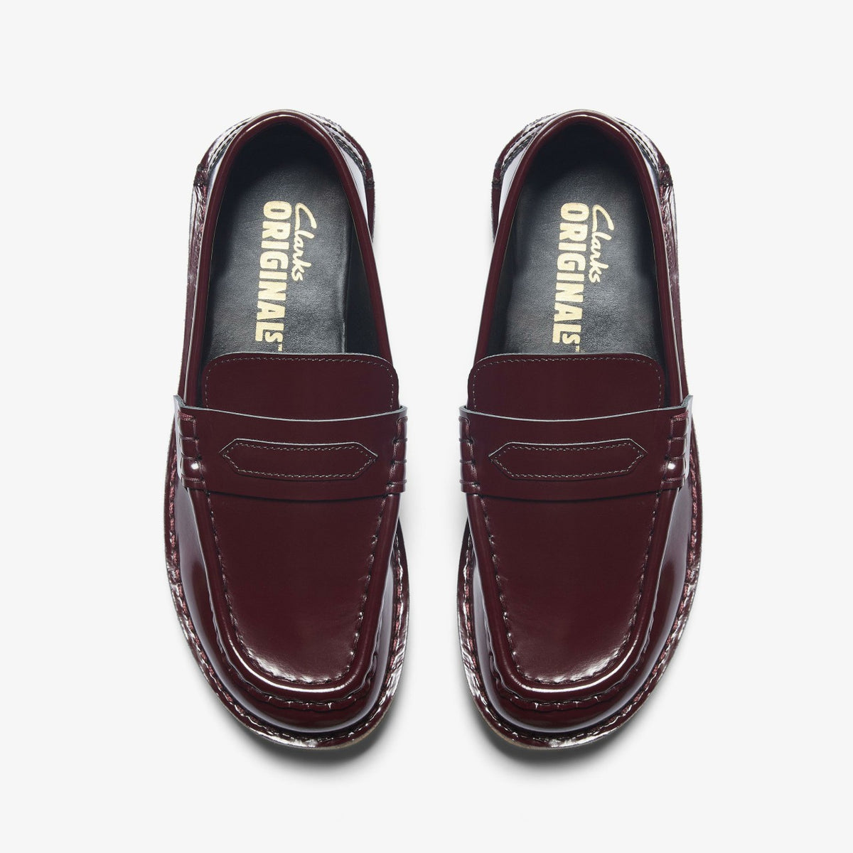 Clarks Everyday / Nomad Loafer Wine Patent