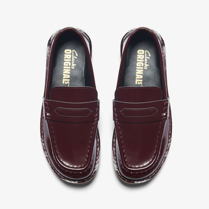 Clarks Everyday / Nomad Loafer Wine Patent