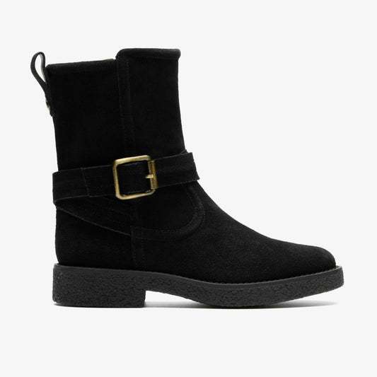 Clarks Customer Favorite / Nella Mid Black Suede