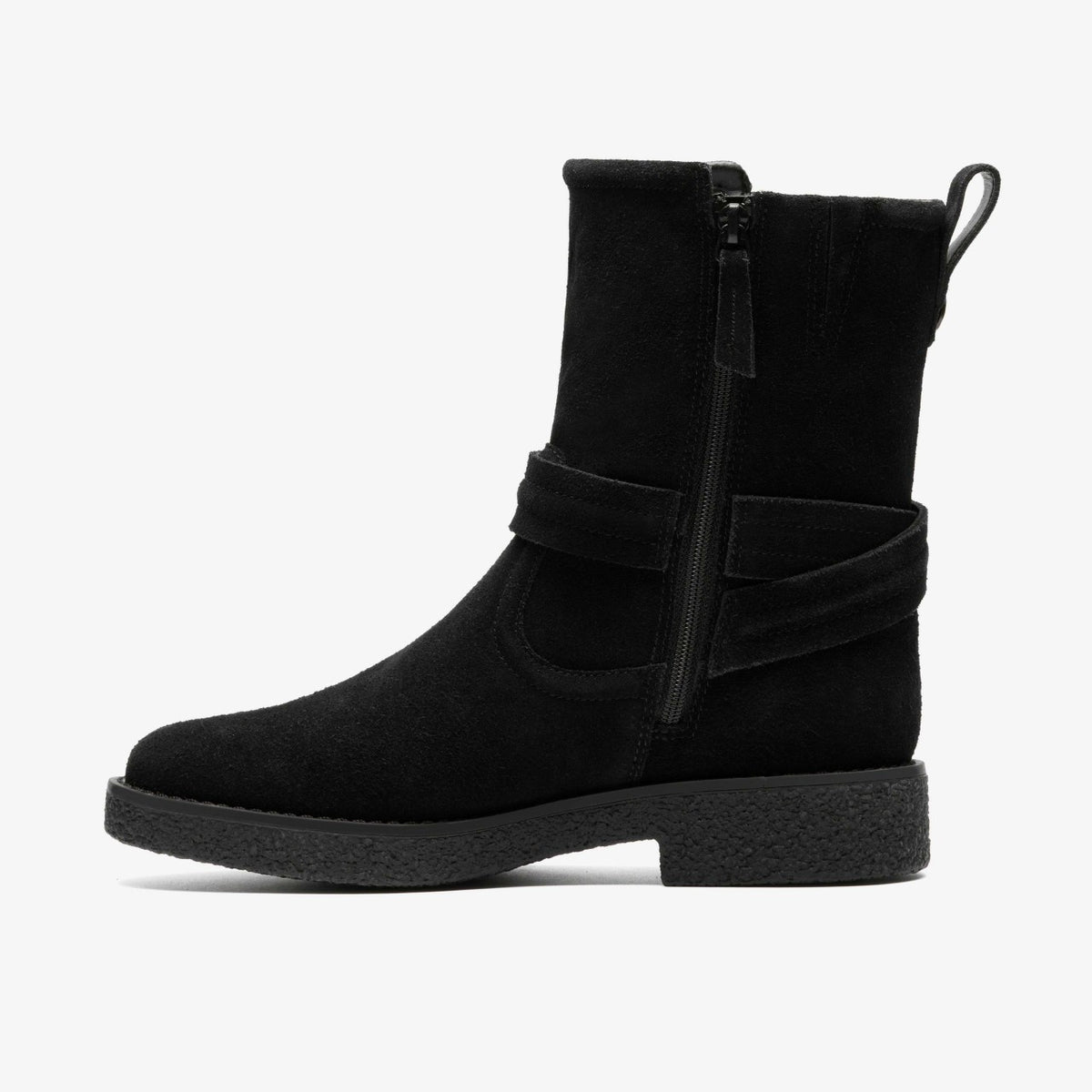 Clarks Customer Favorite / Nella Mid Black Suede