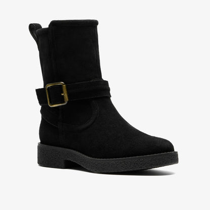 Clarks Customer Favorite / Nella Mid Black Suede