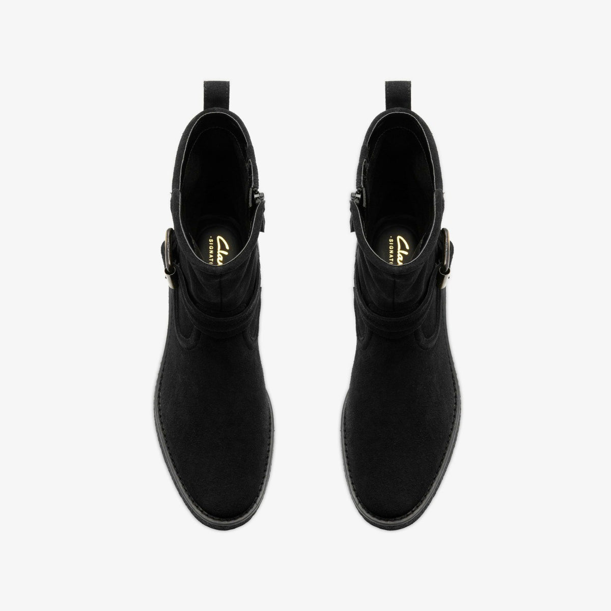 Clarks Customer Favorite / Nella Mid Black Suede
