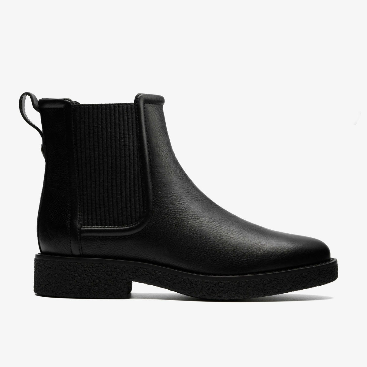 Clarks Quality / Nella Top Black Leather