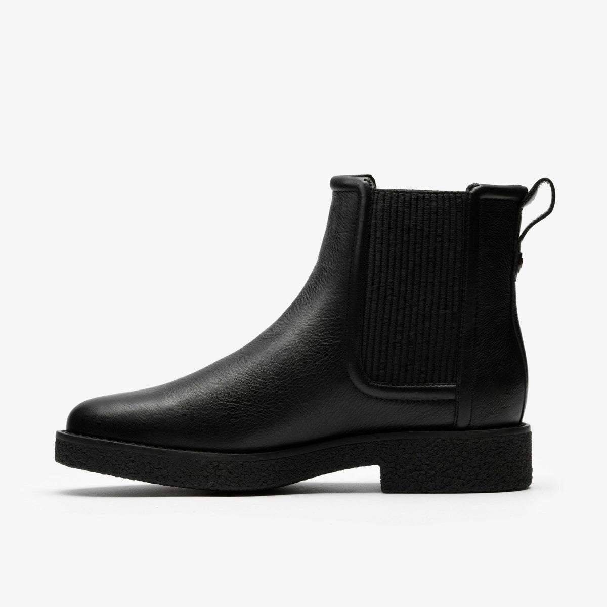 Clarks Quality / Nella Top Black Leather