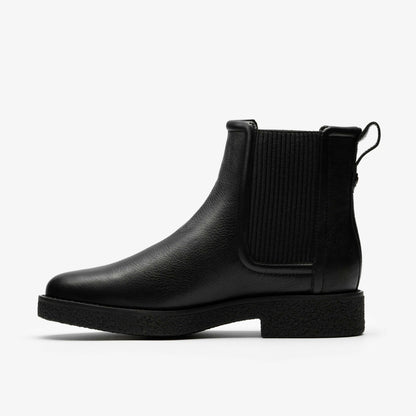 Clarks Quality / Nella Top Black Leather