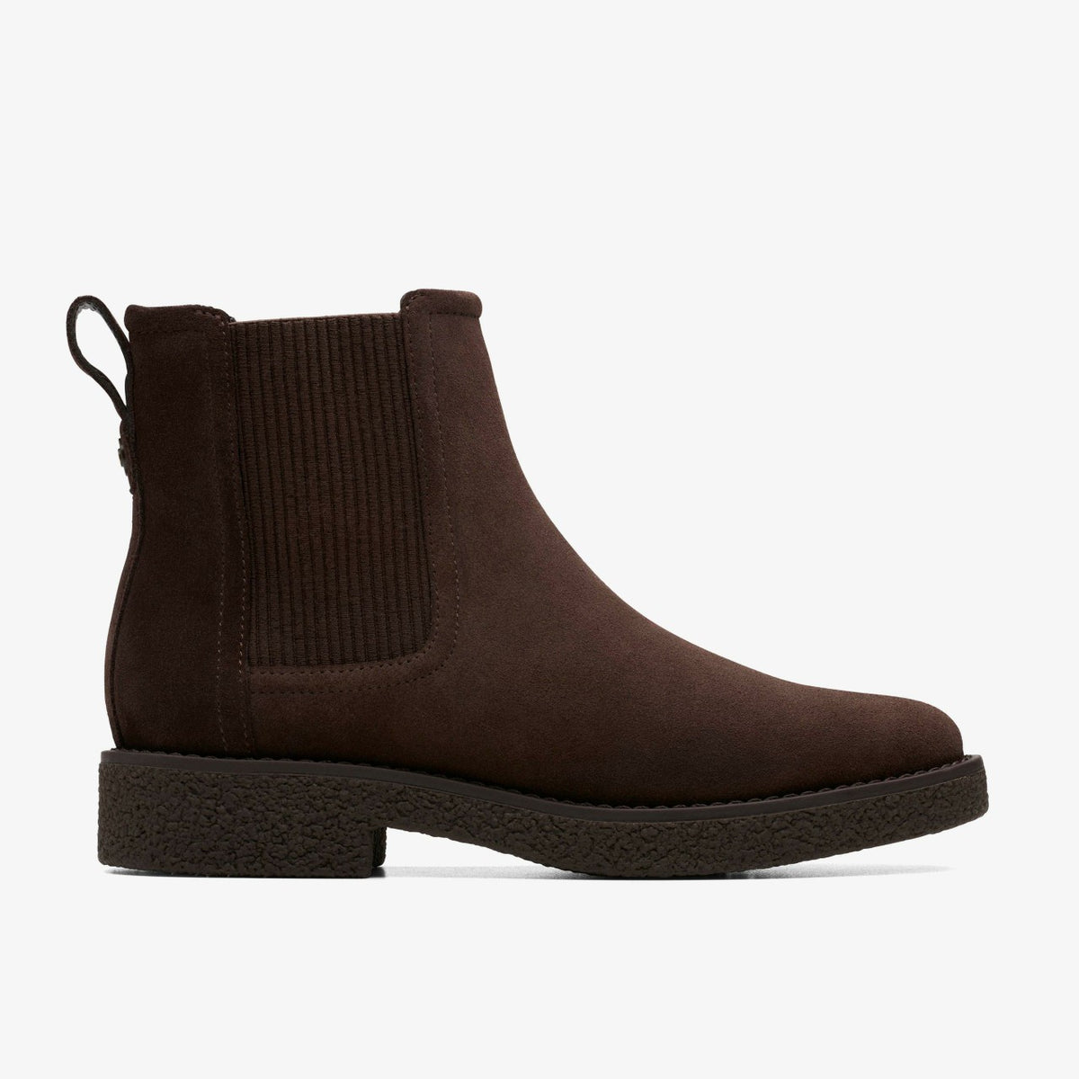 Clarks Trending / Nella Top Dark Brown Suede