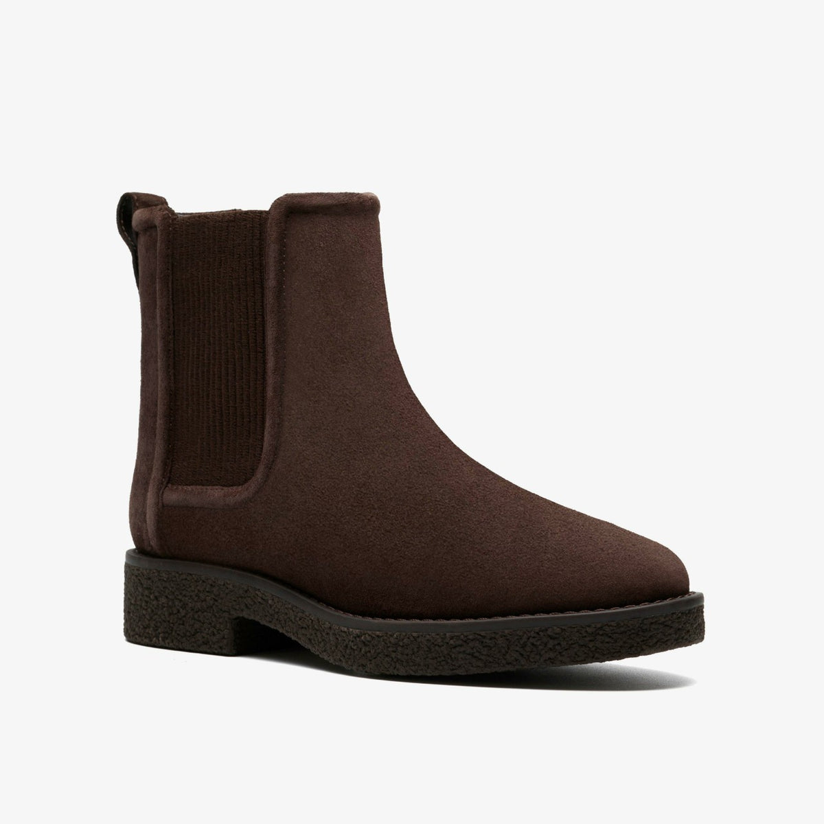 Clarks Trending / Nella Top Dark Brown Suede