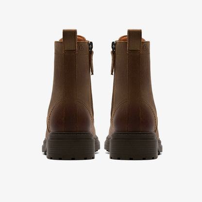 Clarks Trusted / Orinoco 3 Style Walnut Leather