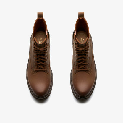 Clarks Trusted / Orinoco 3 Style Walnut Leather