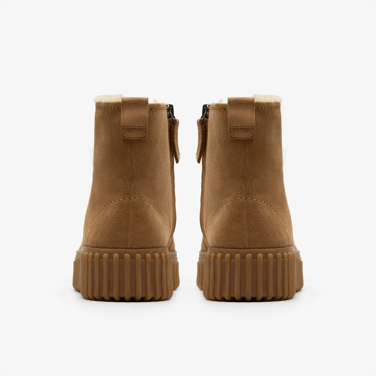 Clarks Essential / Torhill Cozy Light Tan Warmlined