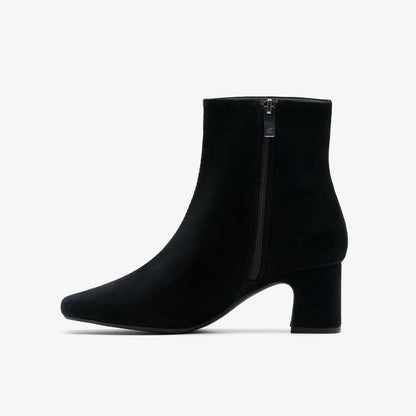 Clarks Classic / Fernie Zip Black Suede