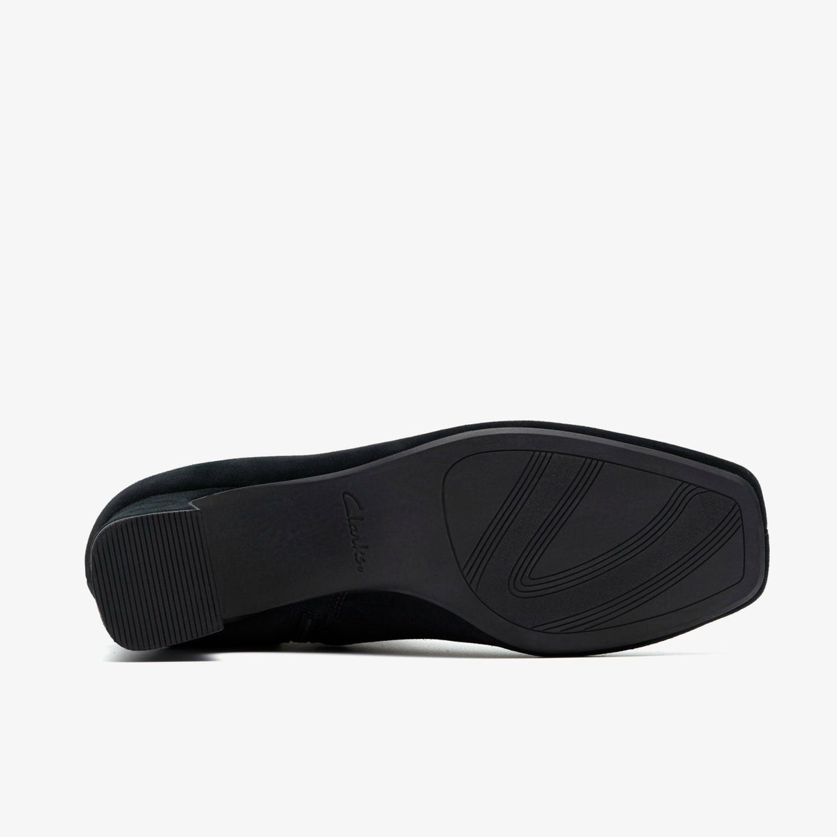 Clarks Classic / Fernie Zip Black Suede