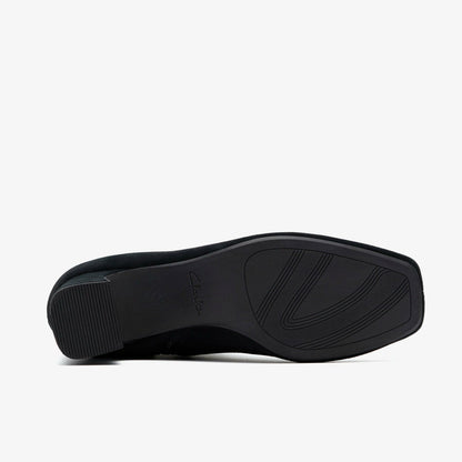 Clarks Classic / Fernie Zip Black Suede