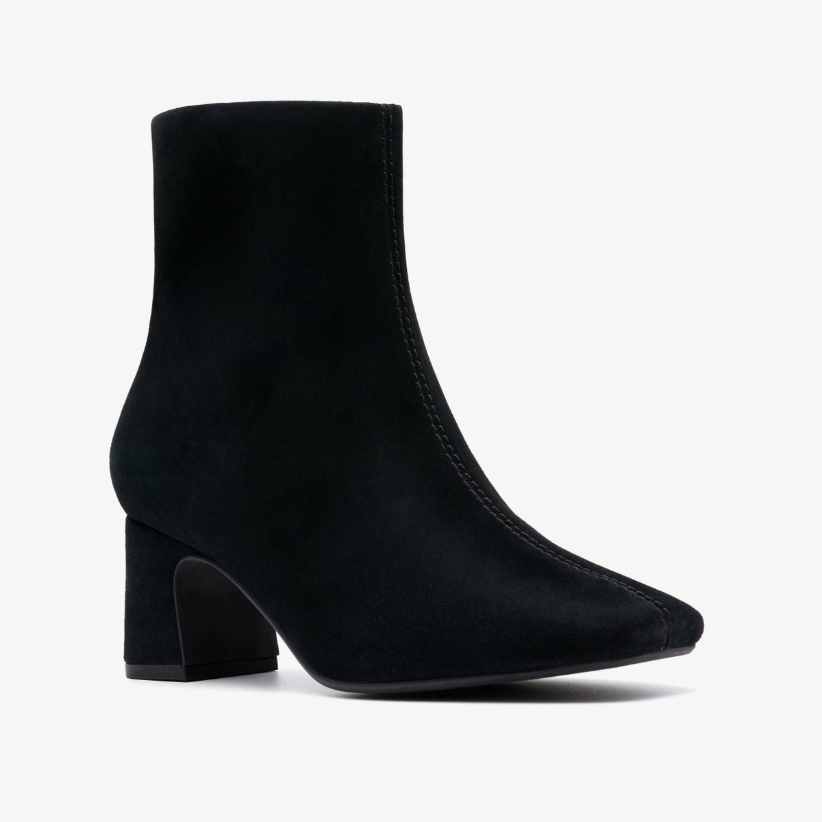 Clarks Classic / Fernie Zip Black Suede