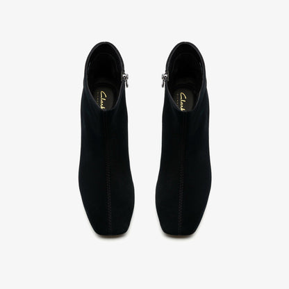 Clarks Classic / Fernie Zip Black Suede