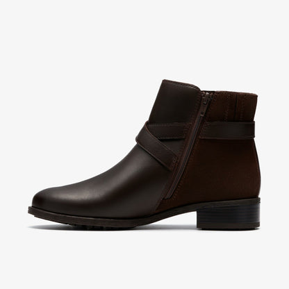 Clarks Best Price / Havisham Bay Brown Leather