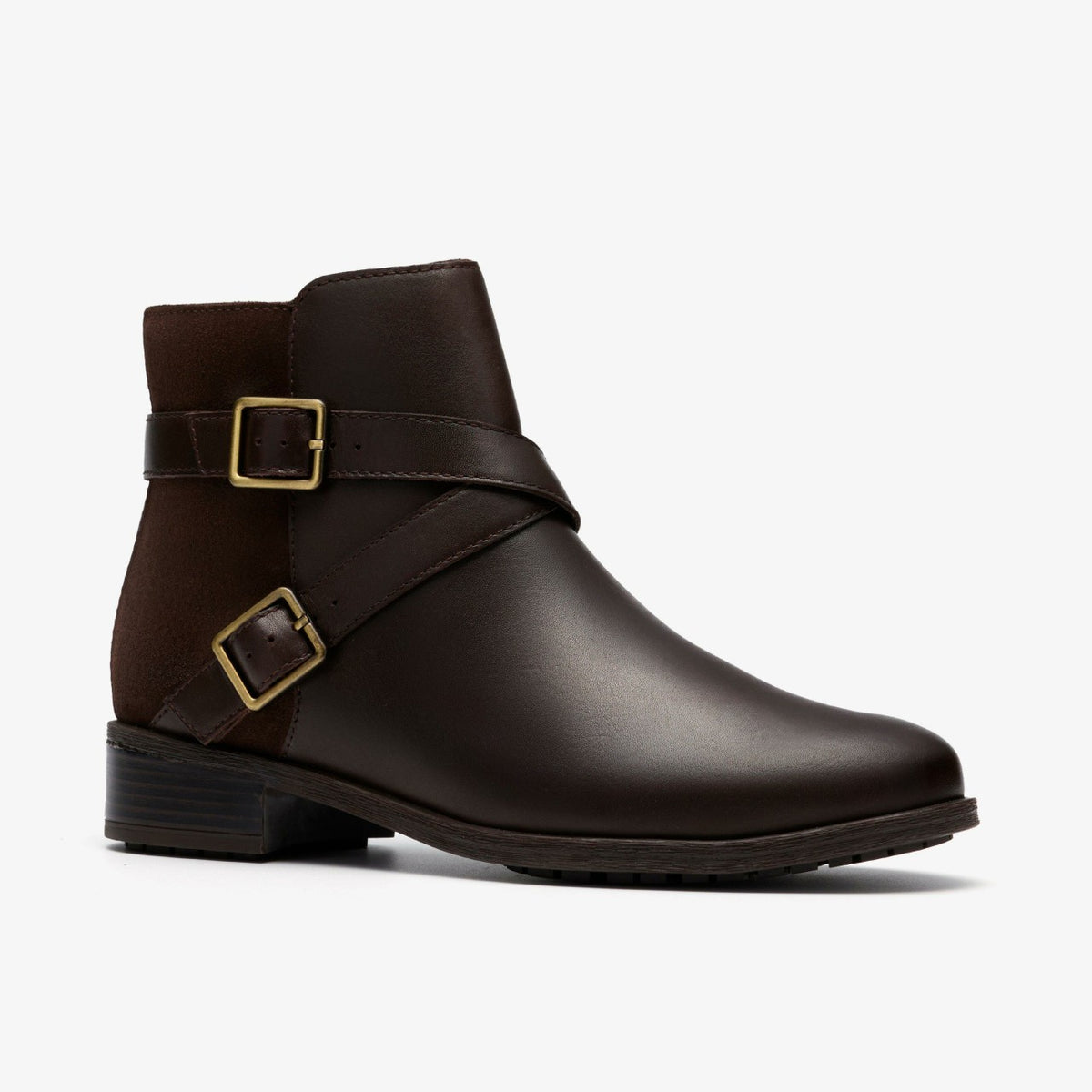 Clarks Best Price / Havisham Bay Brown Leather