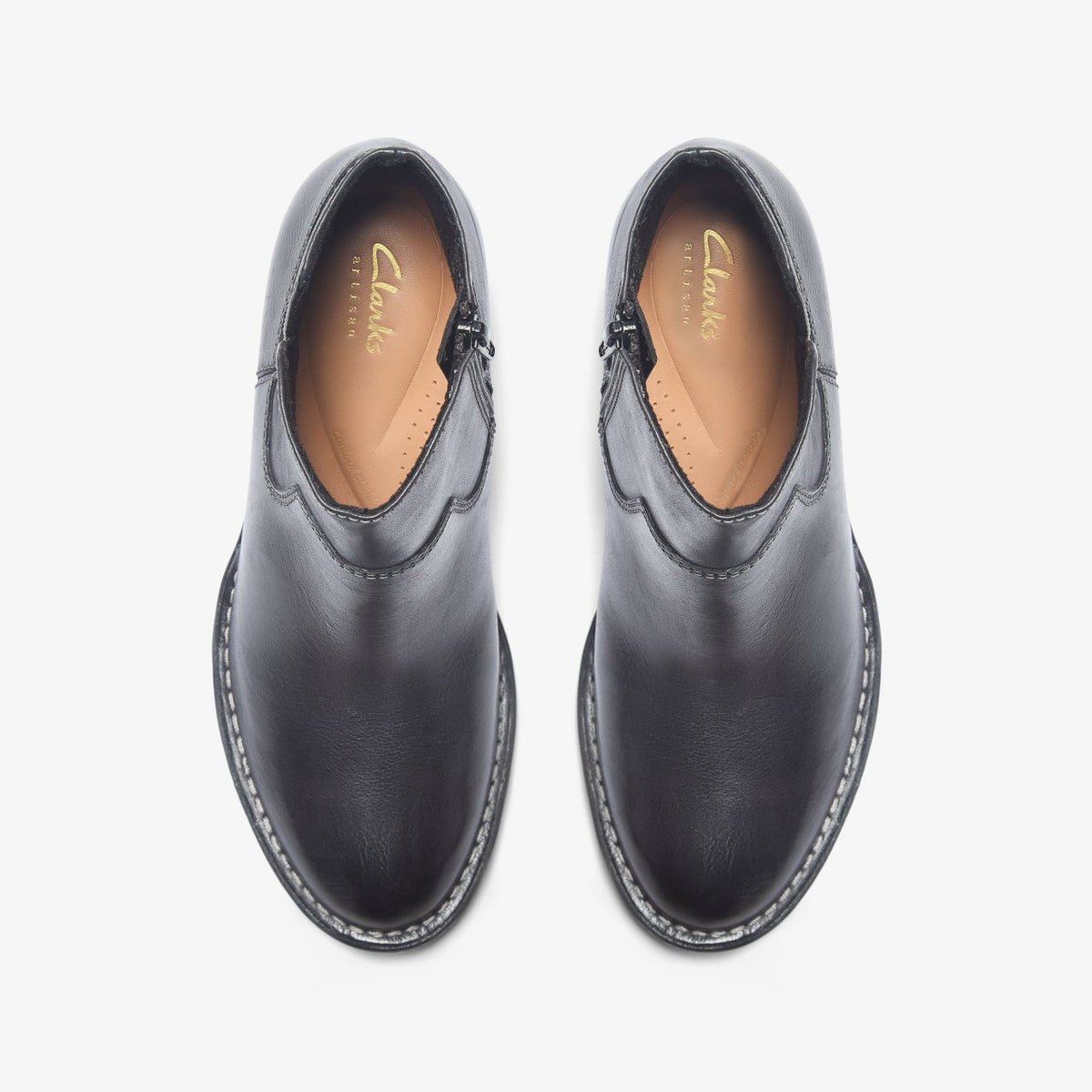 Clarks Classic / Kastela Top Black Leather