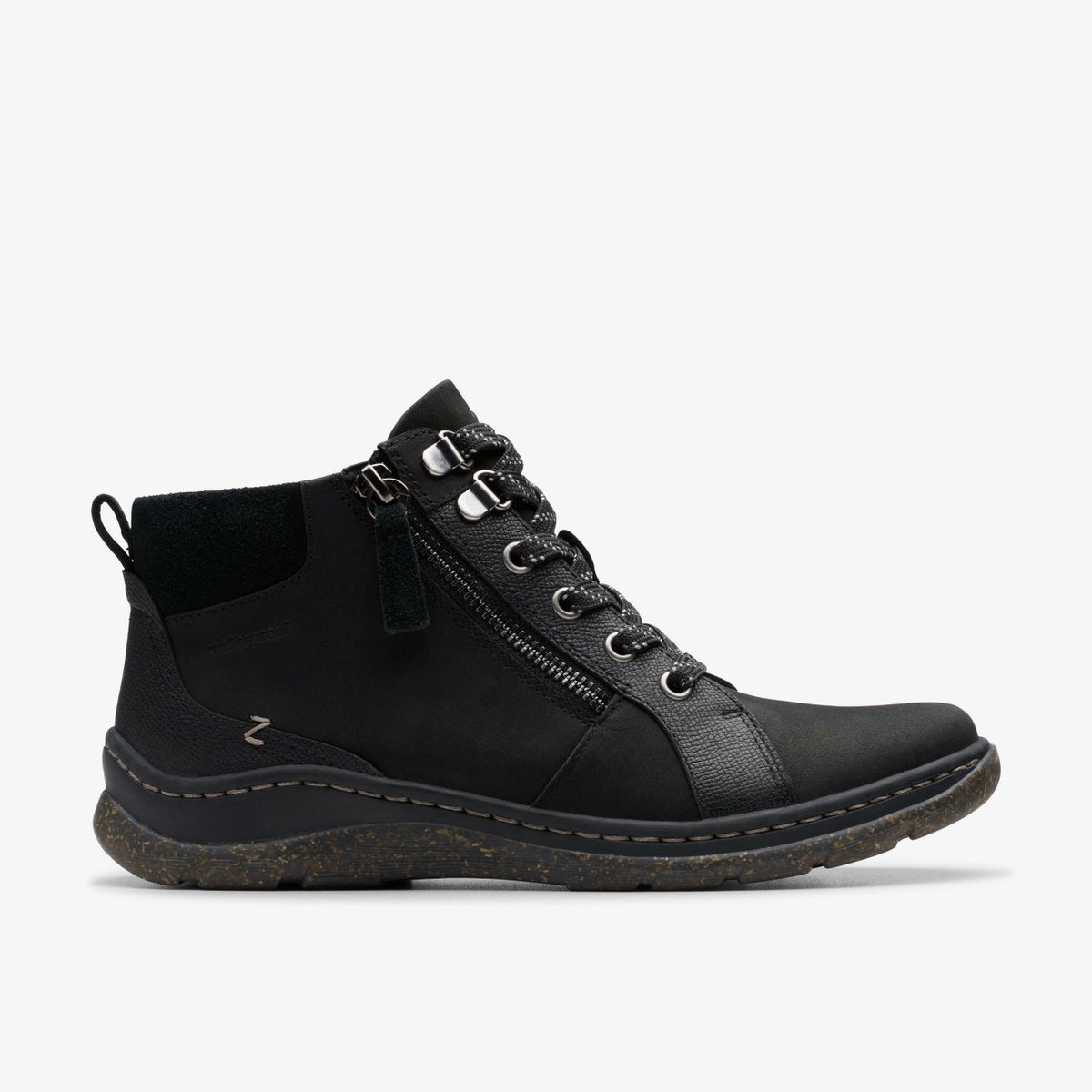 Clarks Trusted / Orlene Top Waterproof Black Nubuck