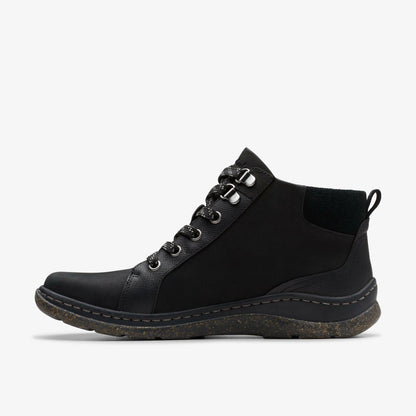 Clarks Trusted / Orlene Top Waterproof Black Nubuck