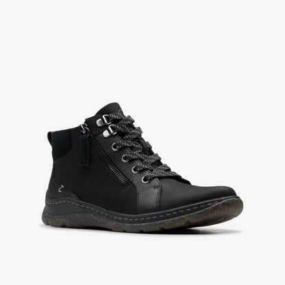 Clarks Trusted / Orlene Top Waterproof Black Nubuck