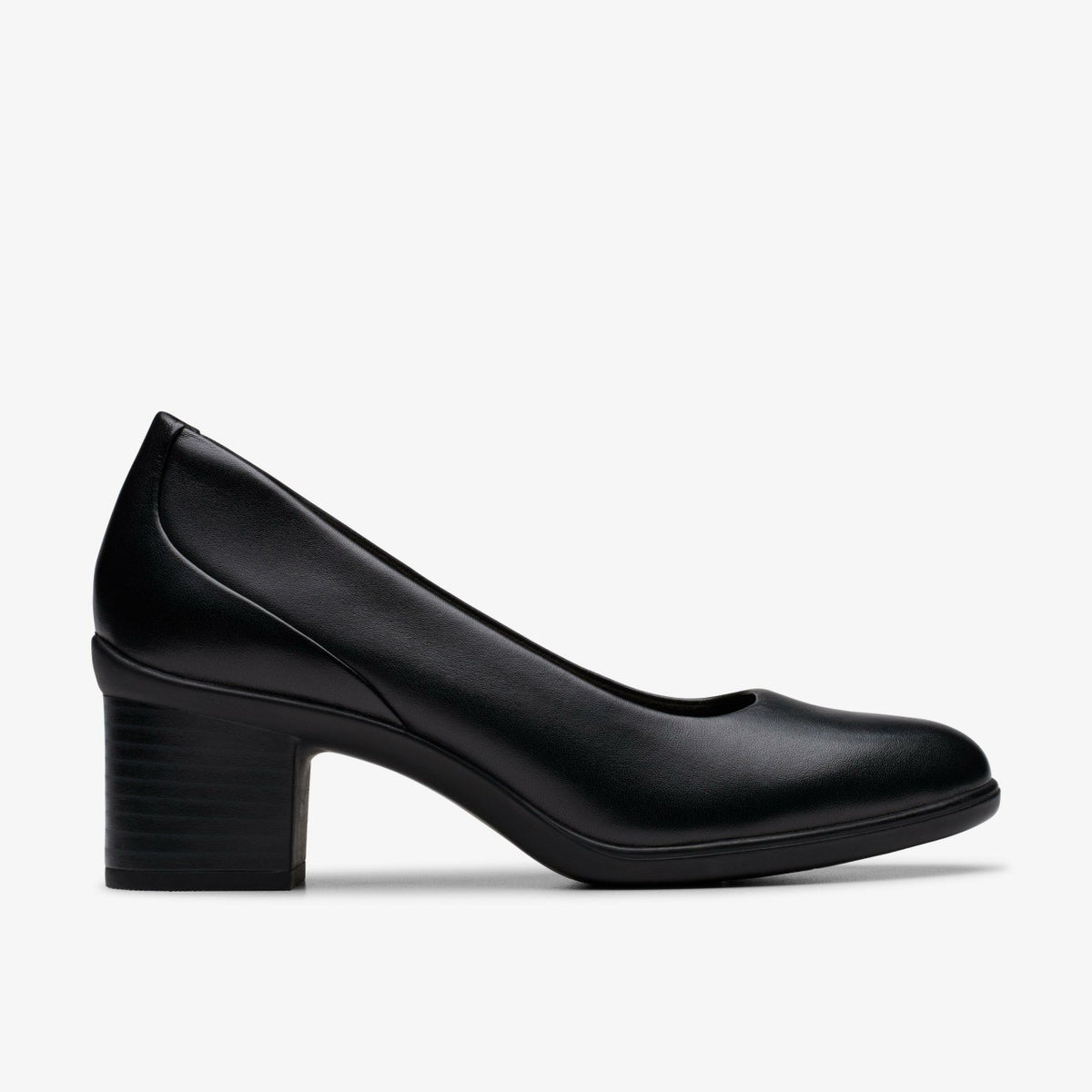 Clarks Trending / Shaya Poppy Black Leather