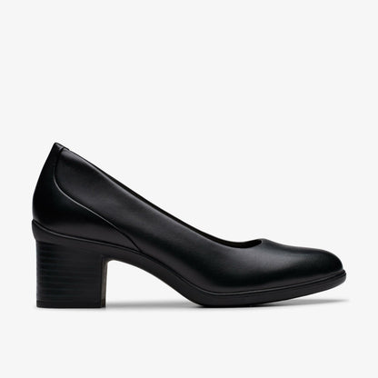 Clarks Trending / Shaya Poppy Black Leather