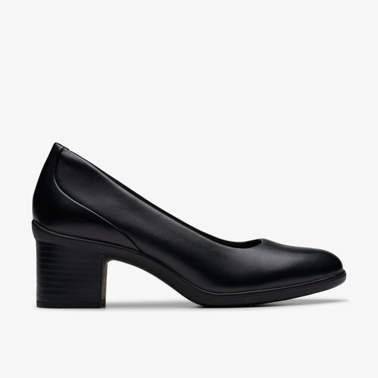 Clarks Trending / Shaya Poppy Black Leather