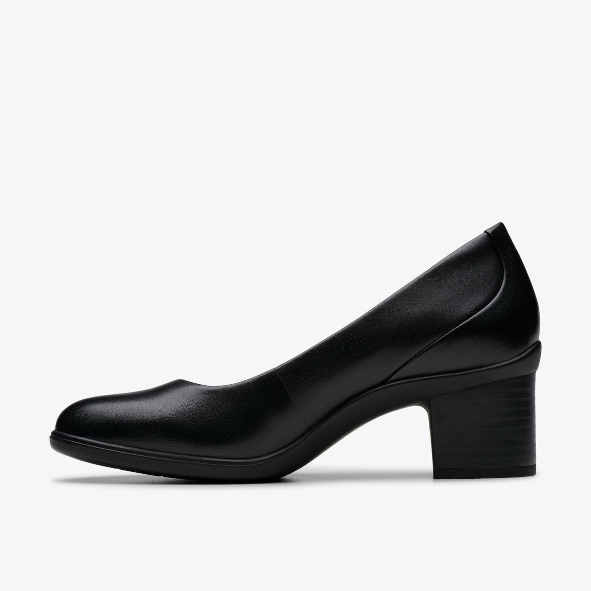 Clarks Trending / Shaya Poppy Black Leather