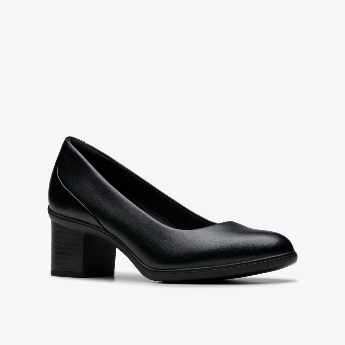 Clarks Trending / Shaya Poppy Black Leather