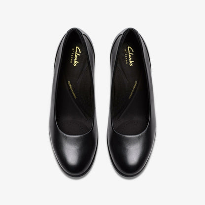 Clarks Trending / Shaya Poppy Black Leather