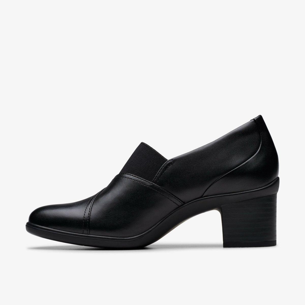 Clarks Essential / Shaya Tess Black Leather