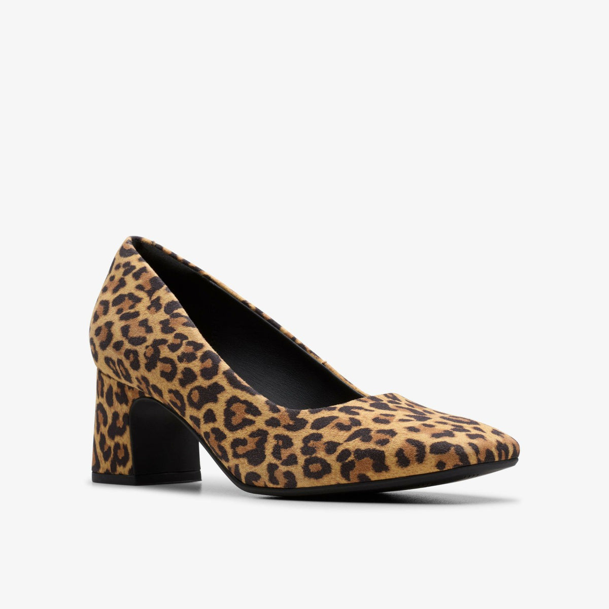 Clarks Premium / Fernie Court Leopard Suede