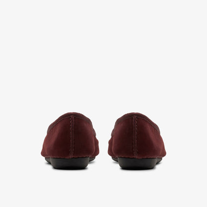 Clarks Exclusive / Freckle Ice Merlot Suede